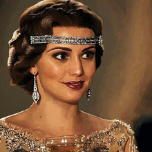 Load image into Gallery viewer, 1920&#39;s Diamante &amp; Faux Pearl Headband
